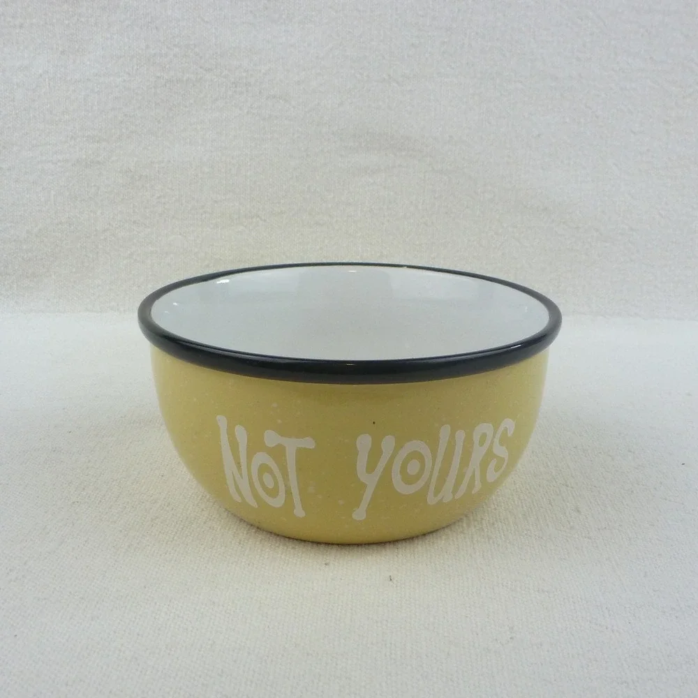 WMG 2004 Ceramic Popcorn Bucket and 3 Individual Serving‎ Bowls Set Multi